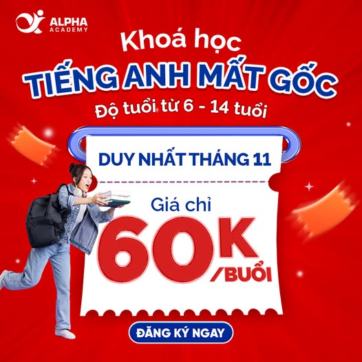 Trung tâm tiếng anh Alpha Academy Thanh Hóa