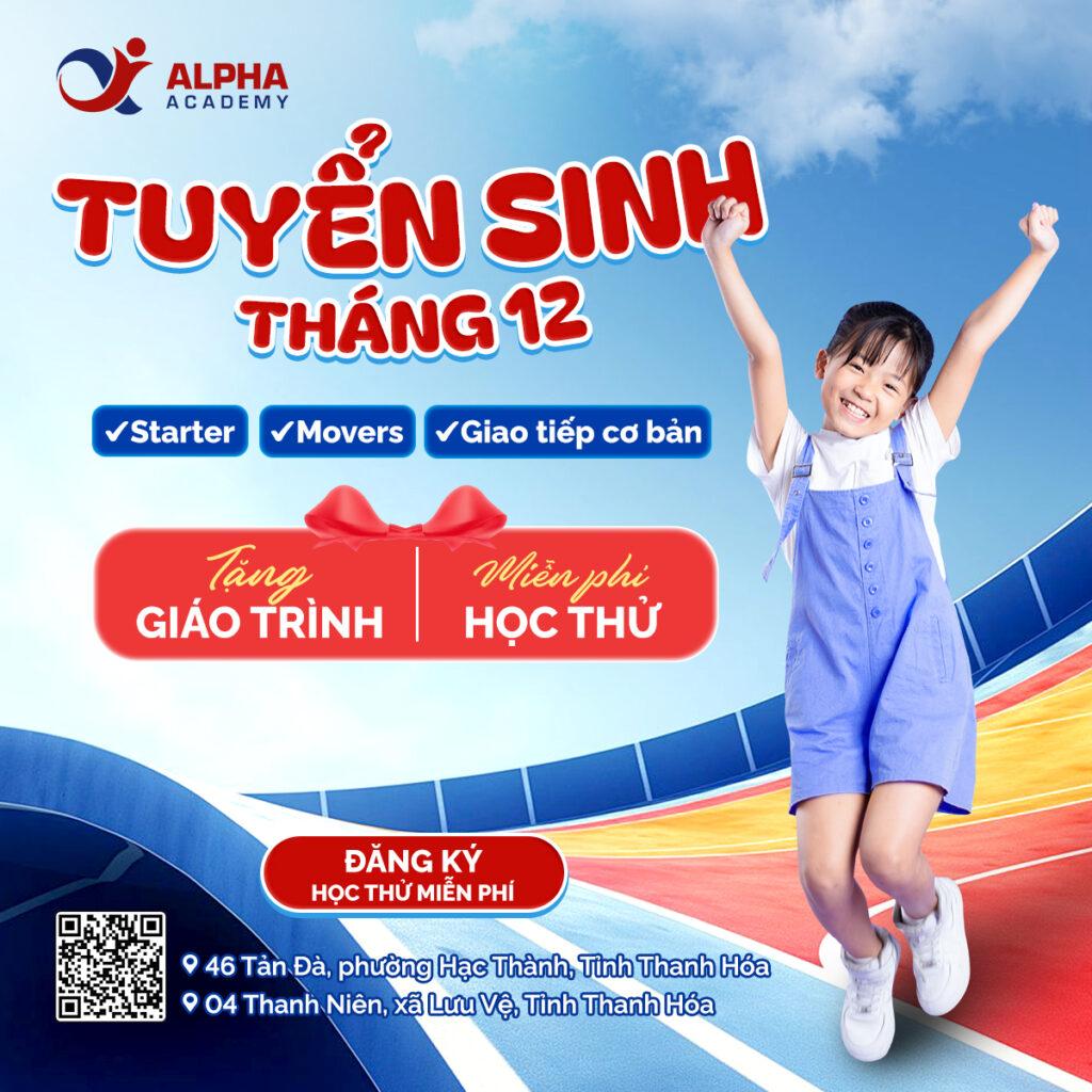 Anh ngữ Alpha Academy Thanh Hóa